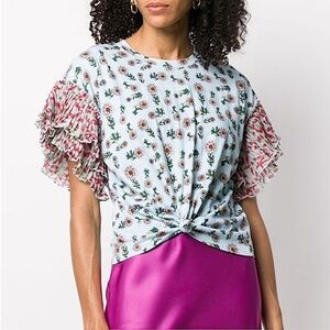 Alice + Olivia Cotton Top - Size Small